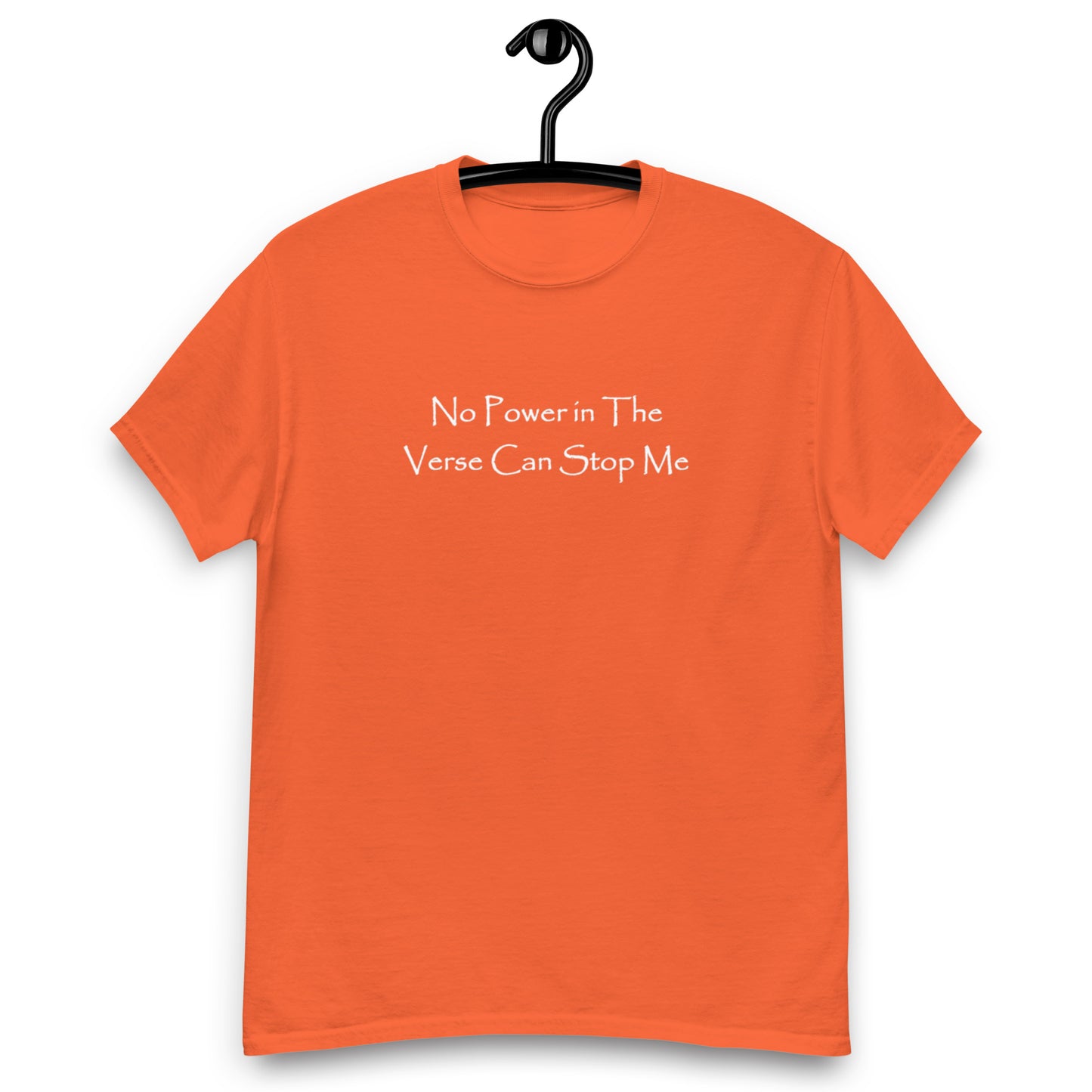 Men's Dark T-Shirt - No Power in the Verse