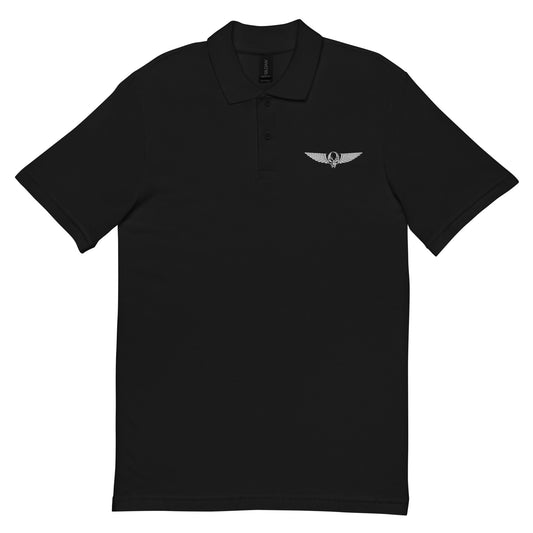 Omega Force Black Polo Shirt