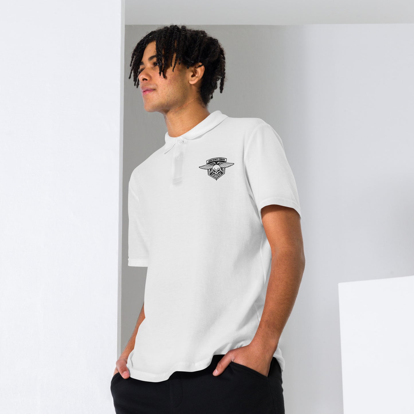 Scout Fleet WhitePolo Shirt