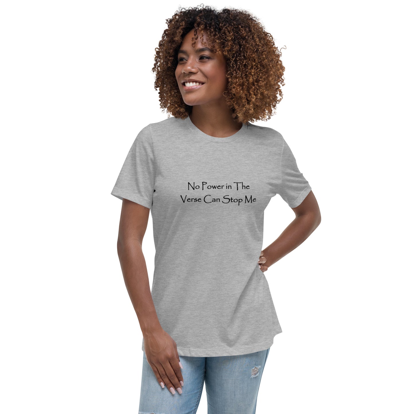 Women's Light Relaxed T-Shirt - No Power in the Verse