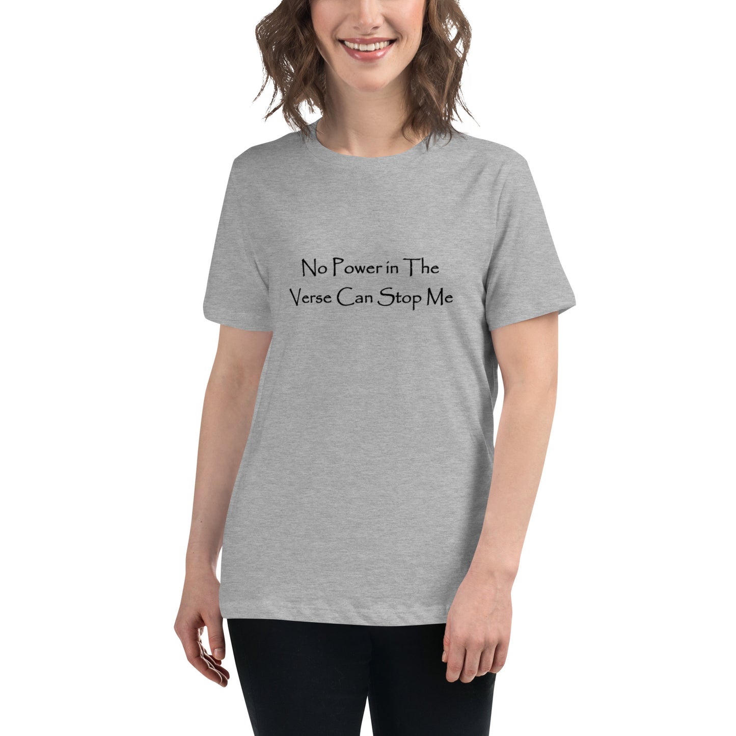 Women's Light Relaxed T-Shirt - No Power in the Verse