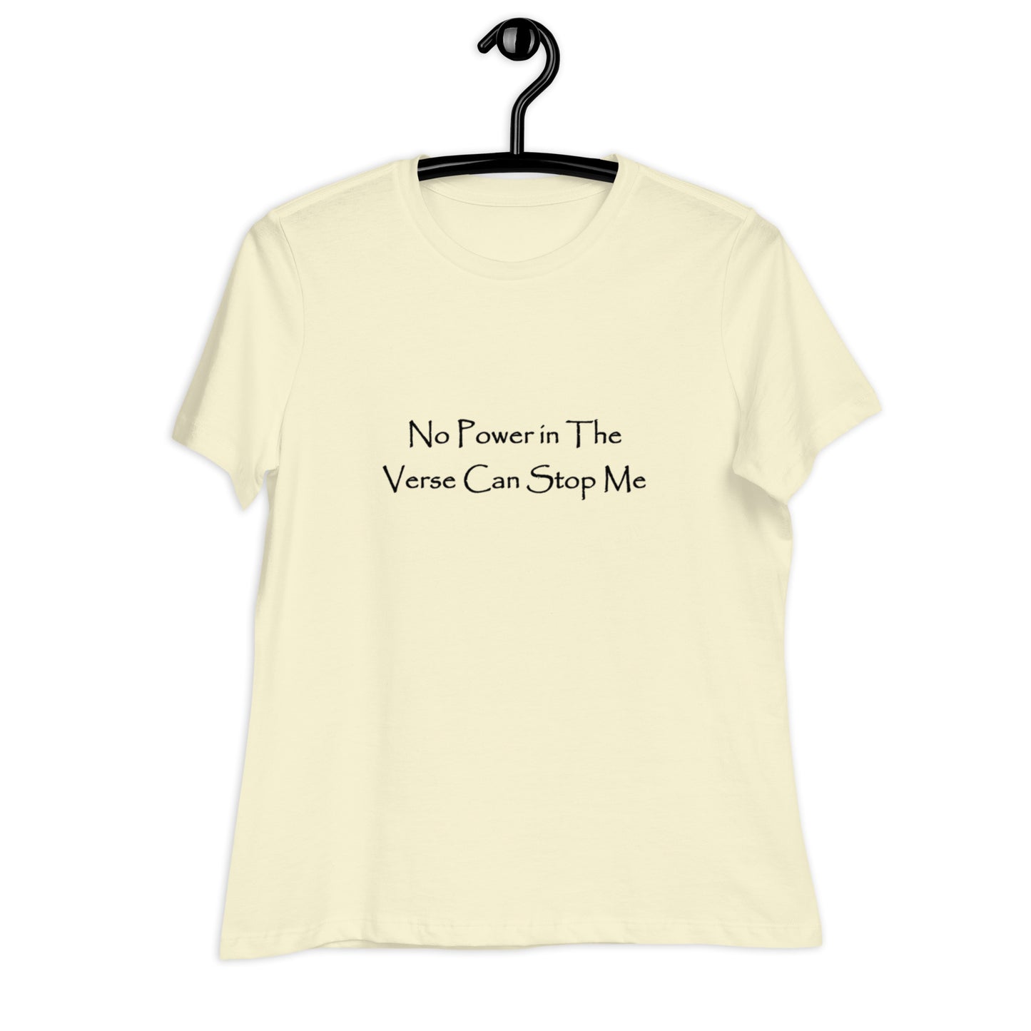 Women's Light Relaxed T-Shirt - No Power in the Verse